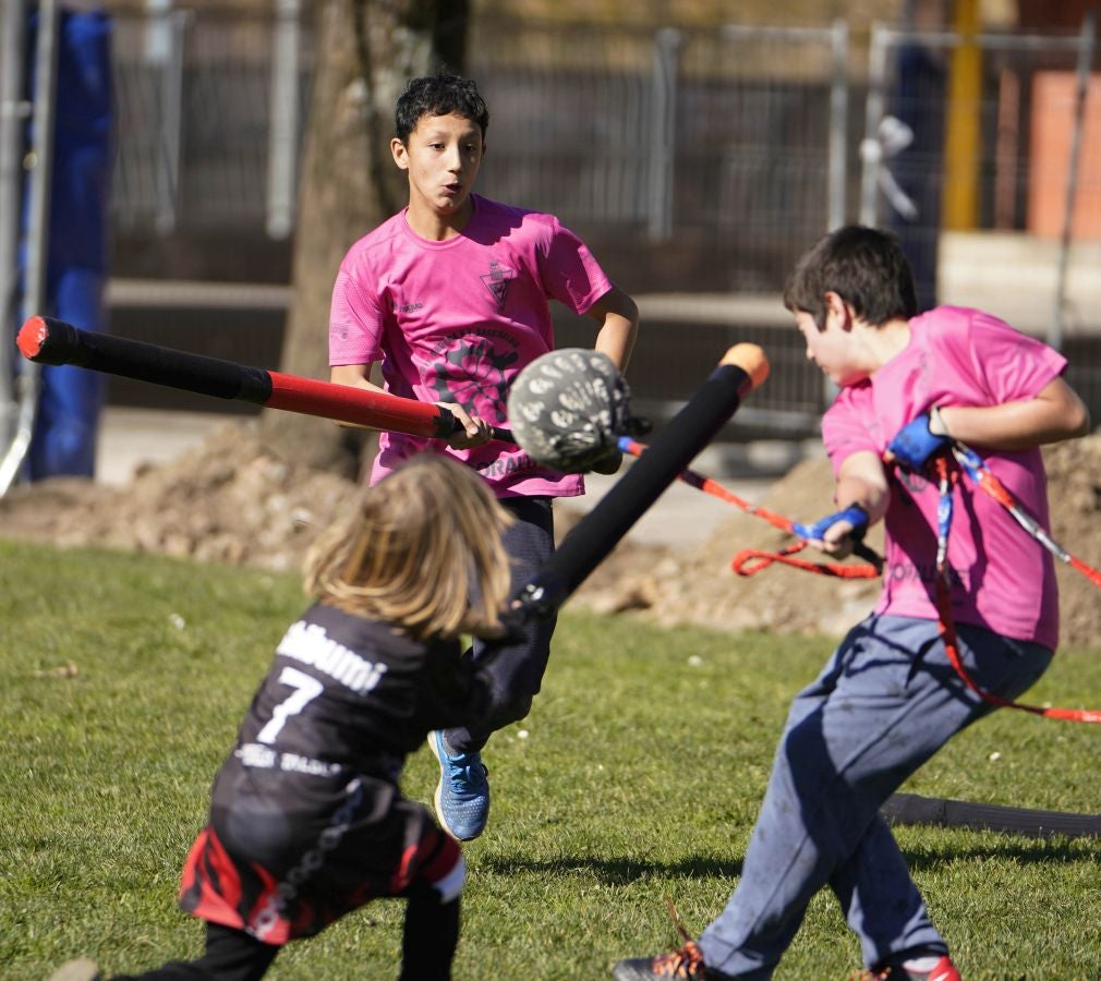 El club Arima Galduak de Eibar practica este novedoso deporte que está dando sus primeros pasos en el País Vasco