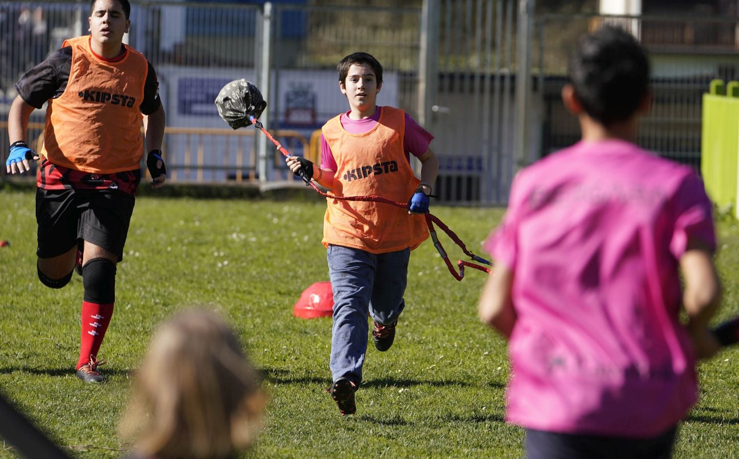 El club Arima Galduak de Eibar practica este novedoso deporte que está dando sus primeros pasos en el País Vasco
