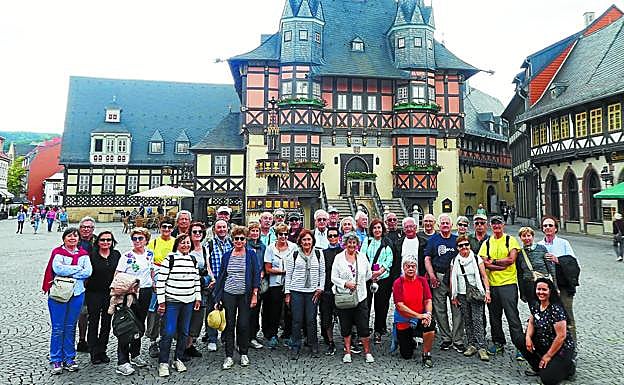 Viajeros del CVC, en una de las visitas de la pasada salida de verano, 'De Sajonia a Berlín'.