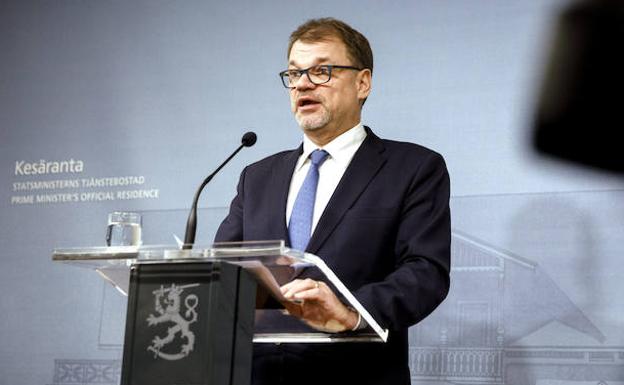 Juha Sipila anuncia su renuncia. 