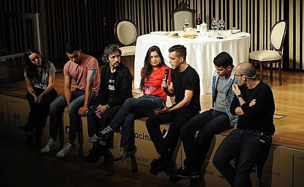 Uno de los momentos de los diálogos.