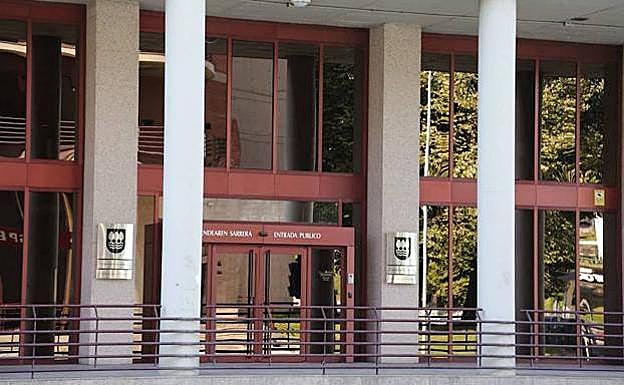 Edificio de Hacienda en San Sebastián. 