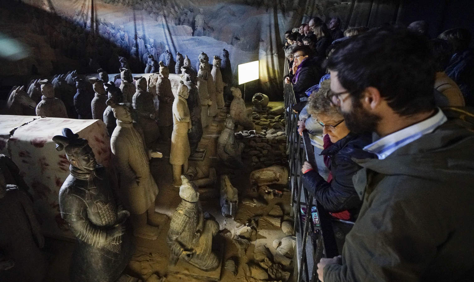 La exposición 'Soldados de Terracota' registra más de 3.000 visitas desdesu inauguración el viernes en Casa Ciriza de Pasaia ¡