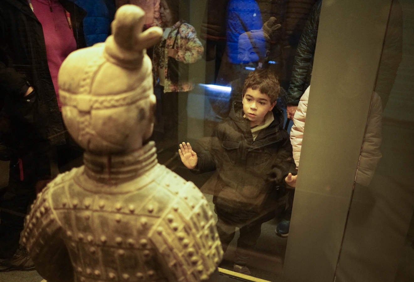 La exposición 'Soldados de Terracota' registra más de 3.000 visitas desdesu inauguración el viernes en Casa Ciriza de Pasaia ¡