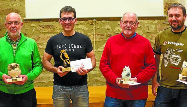 PREMIADOS LOS GANADORES DEL RALLY NOCTURNO GAU-TXORI