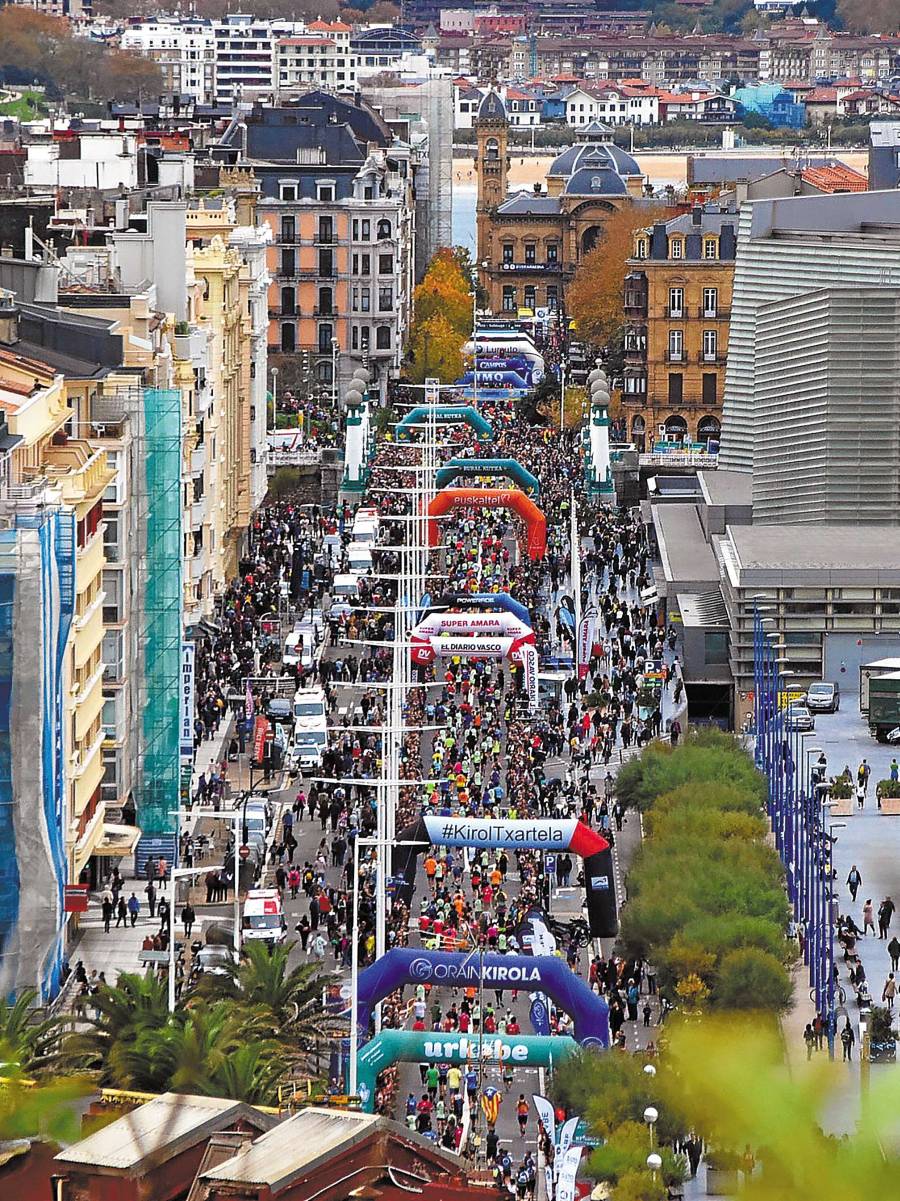 El 30 de marzo del año 1919, la Behobia-San Sebastián se disputó por primera vez. Desde entonces, la carrera ha tenido 54 ediciones en tres etapas diferentes.