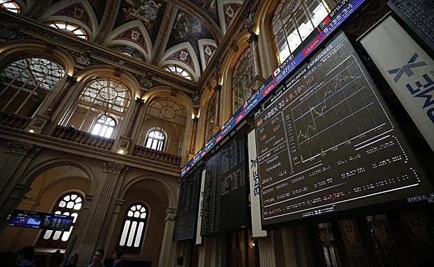 El Ibex-35 vuelve a las pérdidas con la presión de telefónica y la banca