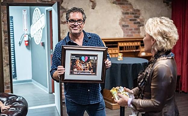 Brian Howie, en el show 'The great love debate' (El gran debate del amor)