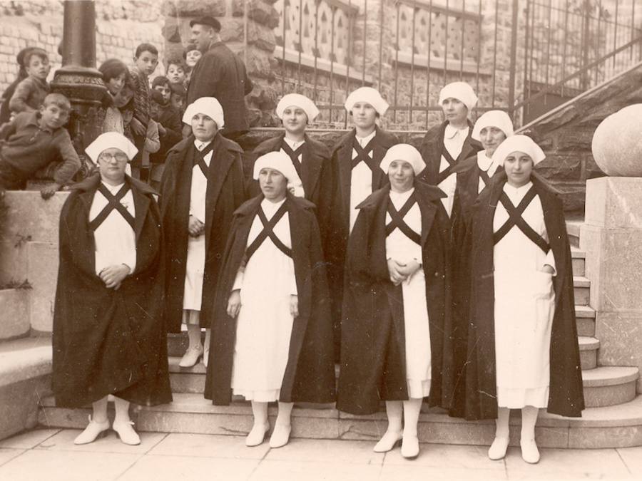 Miles de donostiarras de entre 60 y 86 años nacieron en las casas de maternidad de Aldakonea y Ategorrieta antes de que se inaugurara la actual Residencia Sanitaria Nuestra Señora de Aranzazu en 1960.