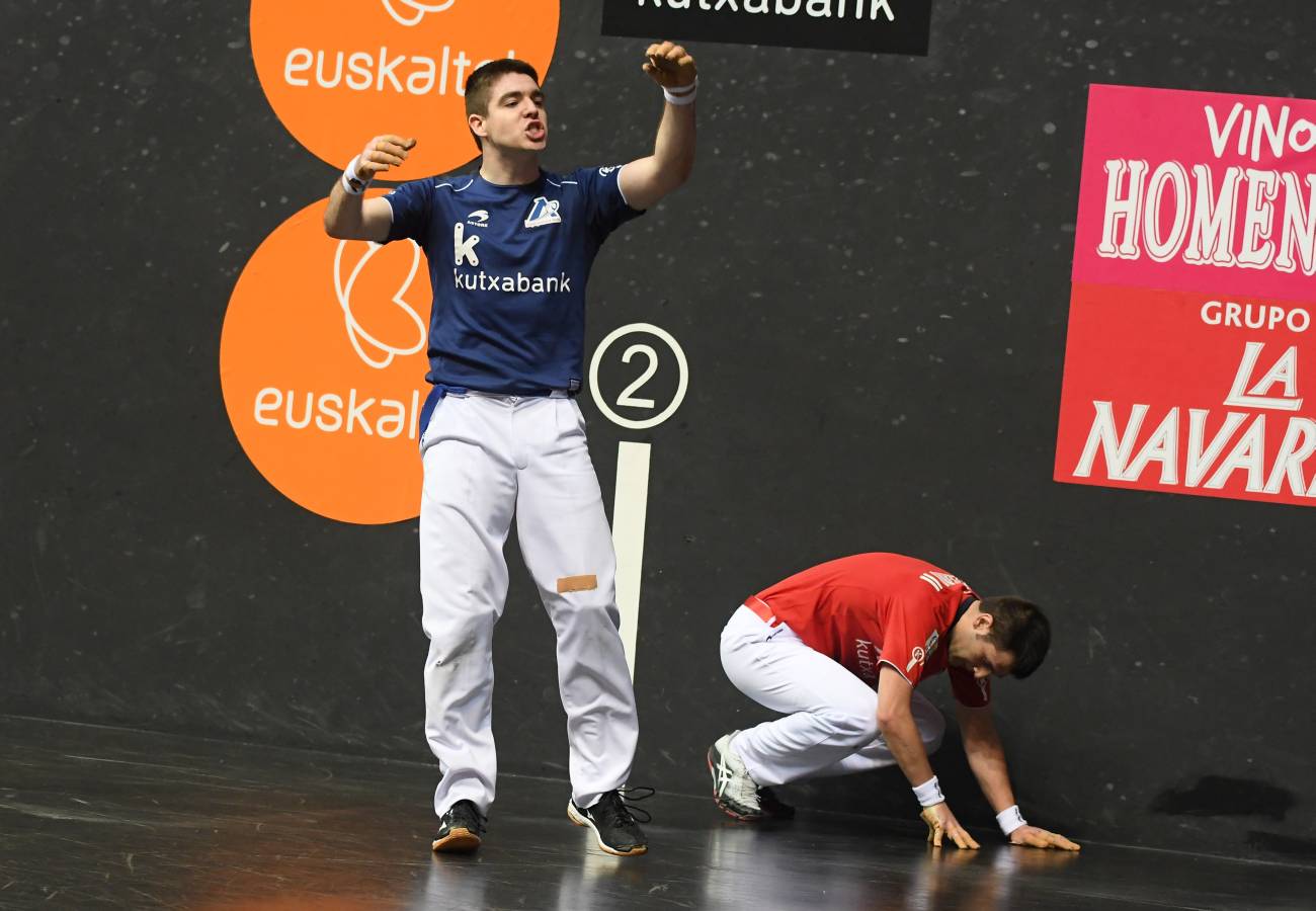 Han ganado en Bilbao la txapela en la final del Campeonato de Parejas