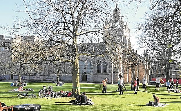 La Universidad de Aberdeen en Escocia es una de las que oferta la UPV/EHU en su programa de Erasmus
