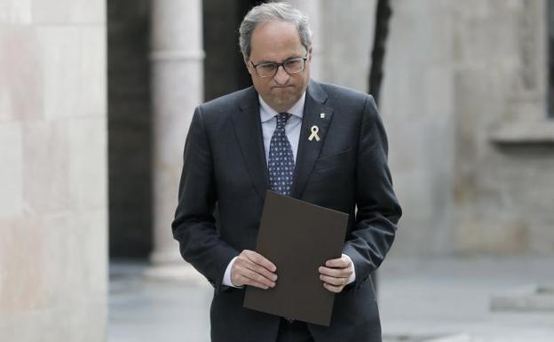 El presidente de la Generalitat, Quim Torra.