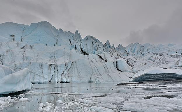 Glaciar en Alaska. 