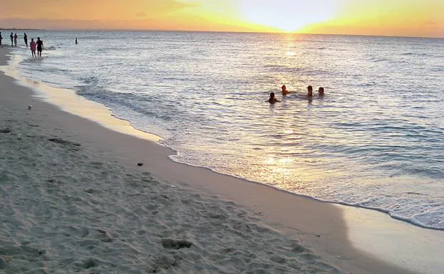 Imagen de una playa de Varadero (Cuba).
