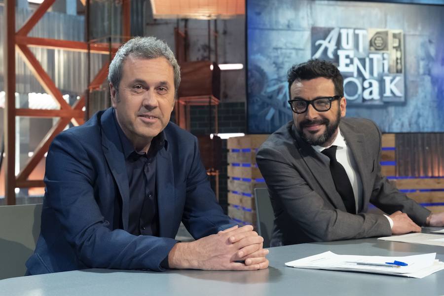 Fermin Etxegoien eta Mikel Pagadi.