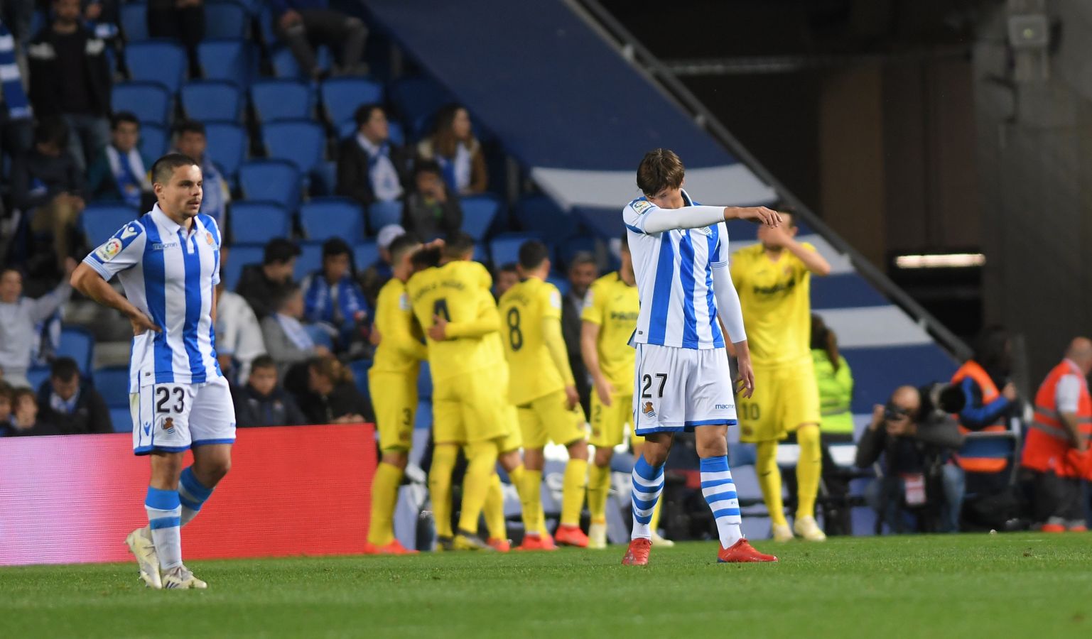 La Real Sociedad y el Villarreal se han enfrentado este jueves en Anoeta.