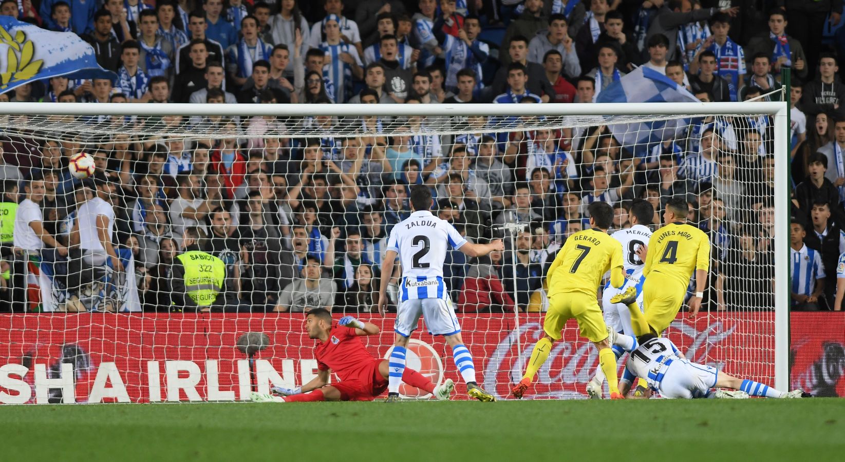 La Real Sociedad y el Villarreal se han enfrentado este jueves en Anoeta.