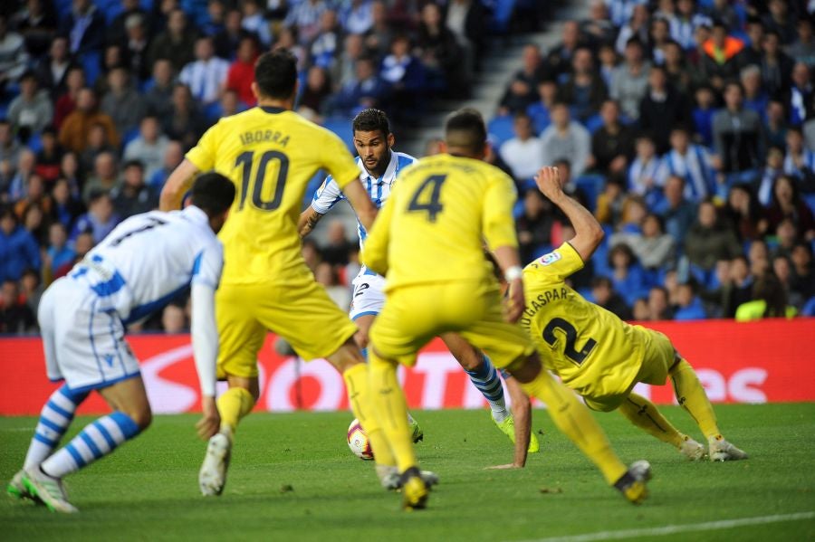 La Real Sociedad y el Villarreal se han enfrentado este jueves en Anoeta.