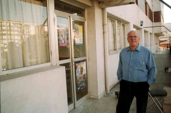 Rufino Iraola, Lasarte Oriako euskaltegian. 