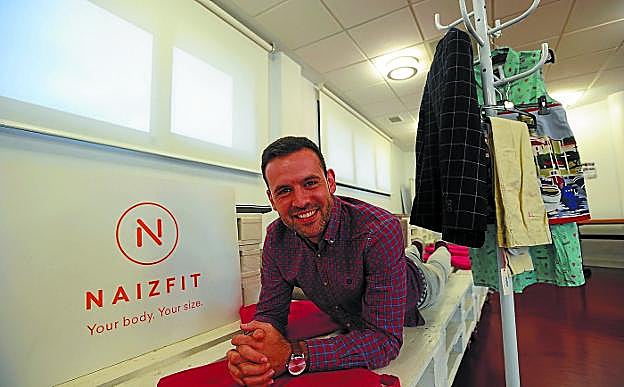 Borja Cembrero, en Naiz Fit, que busca poner el cuerpo de las personas en el centro a la hora de comprar ropa.