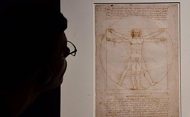 Exhibición 'Leonardo Da Vinci' en Milán.