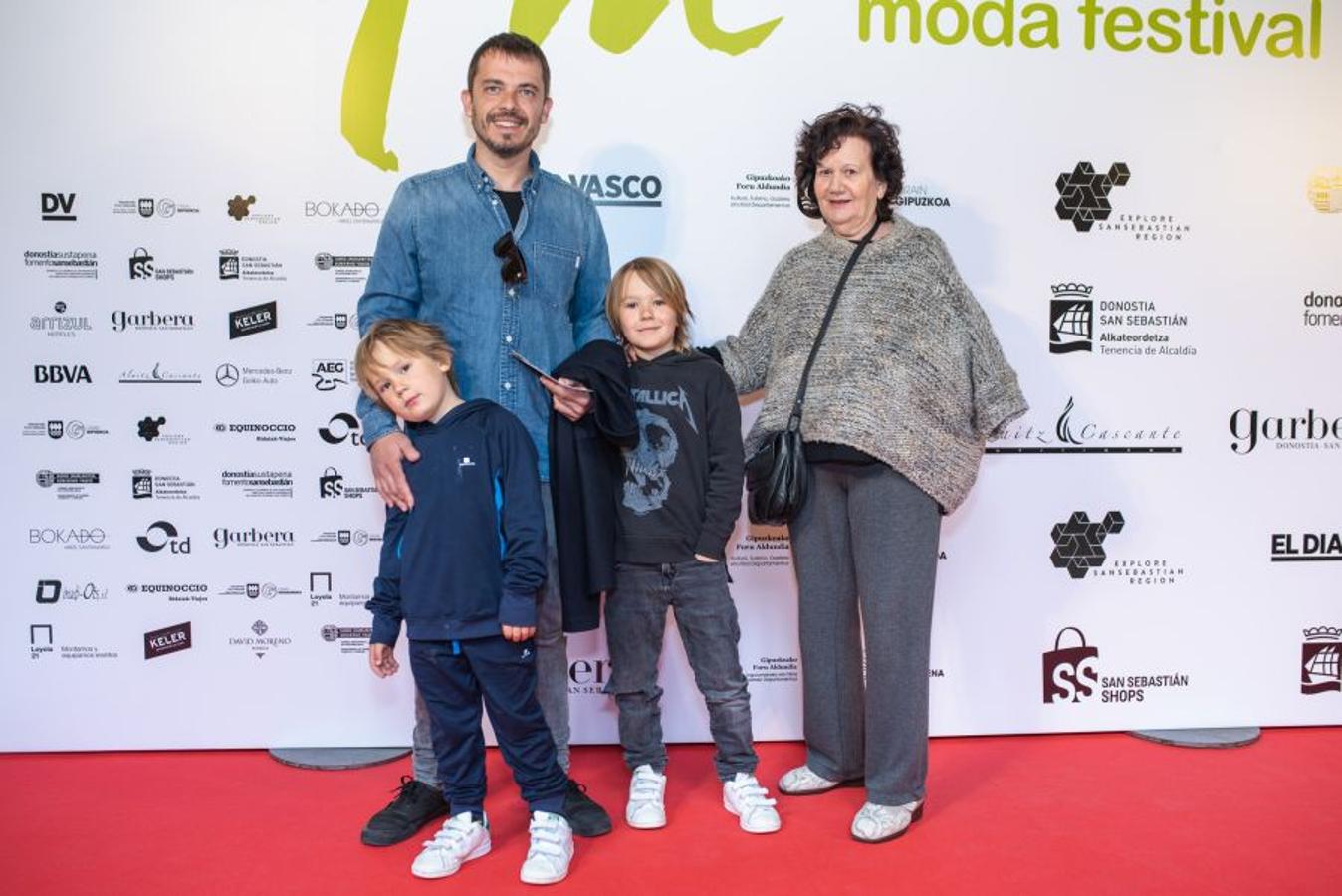 Photocall de los desfiles comercios multimarca que se celebró el Sábado por la mañana en el Museo San Telmo