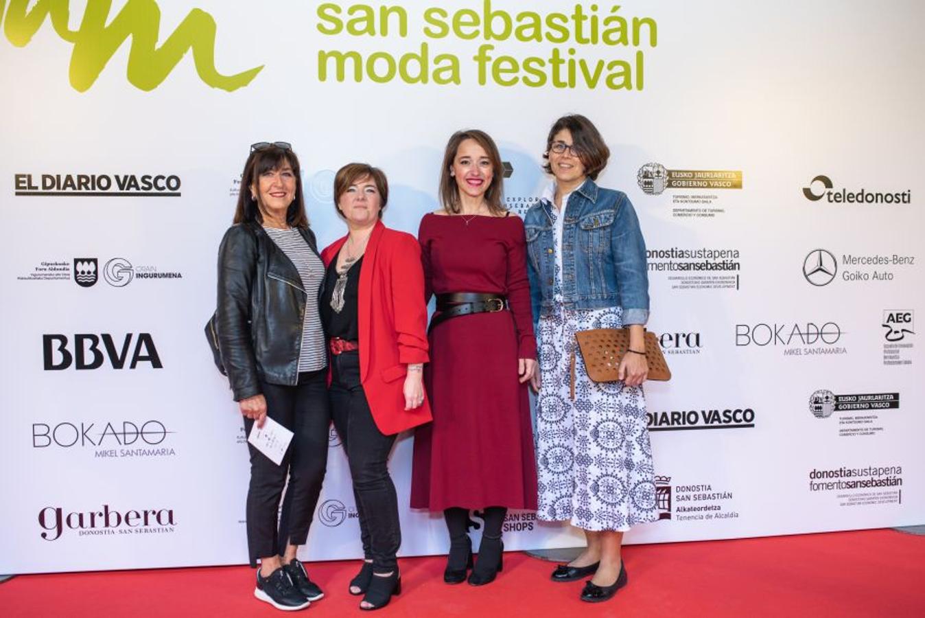 Photocall de los desfiles comercios multimarca que se celebró el Sábado por la mañana en el Museo San Telmo