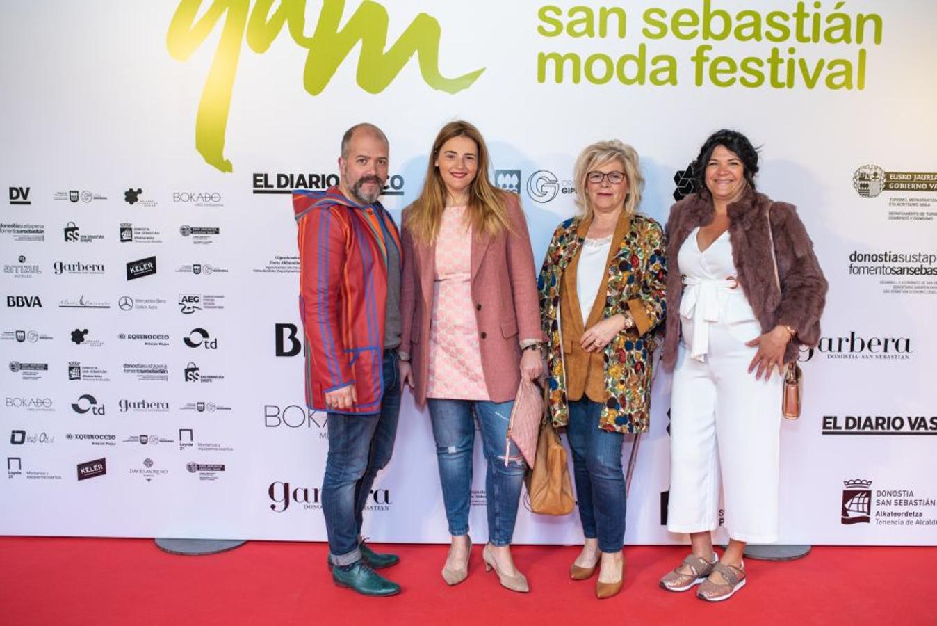 Photocall de los desfiles comercios multimarca que se celebró el Sábado por la mañana en el Museo San Telmo
