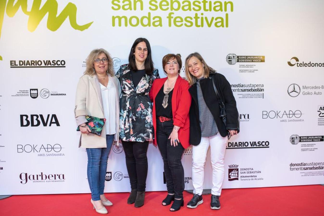 Photocall de los desfiles comercios multimarca que se celebró el Sábado por la mañana en el Museo San Telmo