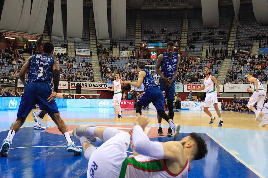 El GBC-Delteco ha perdido 77-87 ante el Baskonia en casa.