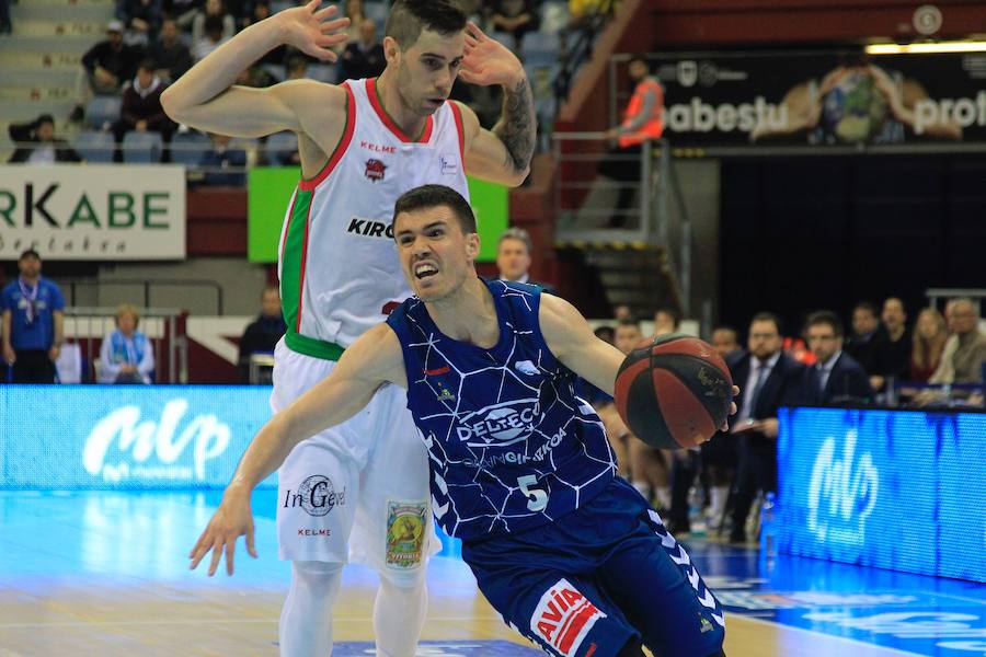 El GBC-Delteco ha perdido 77-87 ante el Baskonia en casa.