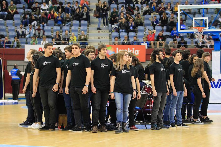 El GBC-Delteco ha perdido 77-87 ante el Baskonia en casa.