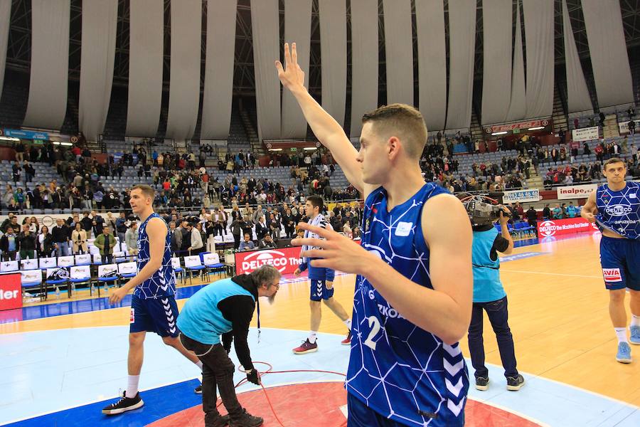 El GBC-Delteco ha perdido 77-87 ante el Baskonia en casa.