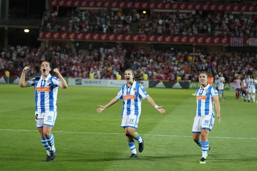 La Real Sociedad hace historia al vencer en la final de la Copa de la Reina ante el Atlético Madrid. 