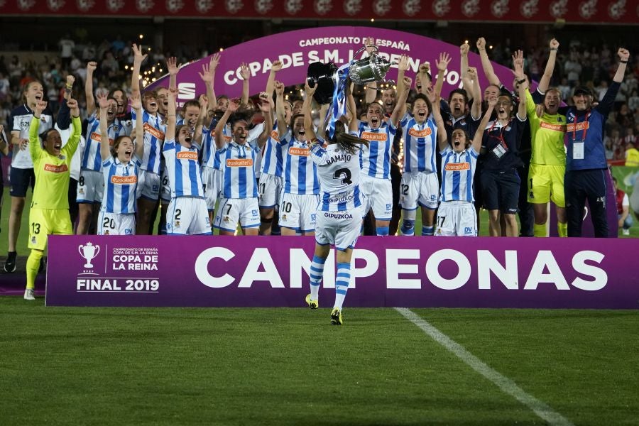 La Real Sociedad hace historia al vencer en la final de la Copa de la Reina ante el Atlético Madrid. 
