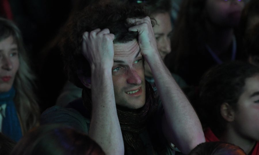 Niños y mayores se han acercado hasta la Trini para vivir la final de la Copa de la Reina 