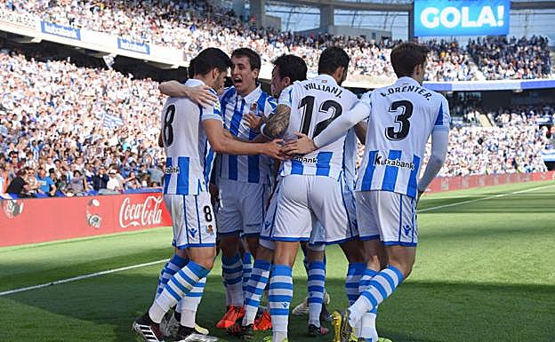 El uno a uno de los jugadores de la Real en la victoria frente al Real Madrid