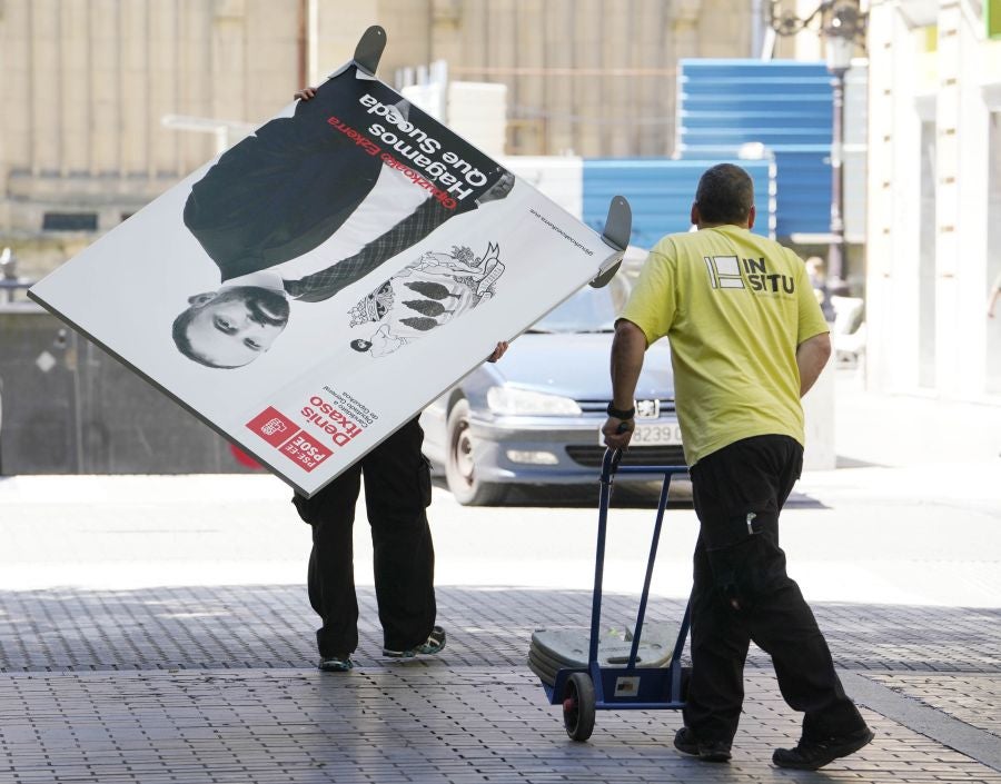 Sánchez ha participado en un acto electoral en San Sebastián junto con los candidatos a diputado general de Gipuzkoa, Denis Itxaso, y a la Alcaldía de la capital guipuzcoana, Ernesto Gasco,