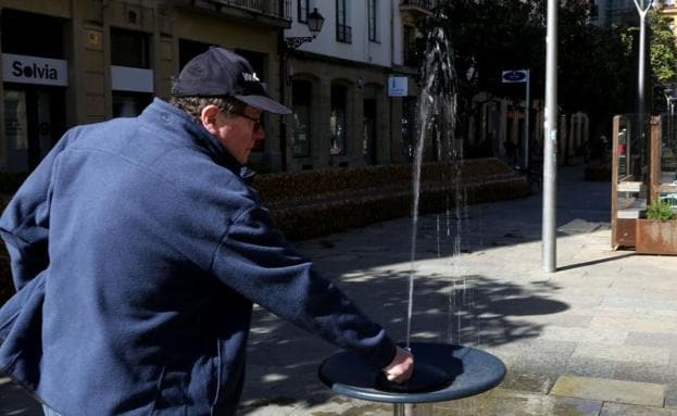 El gran chorro de la fuente de Sarriegui