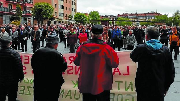 Defensa de las pensiones, también en Europa