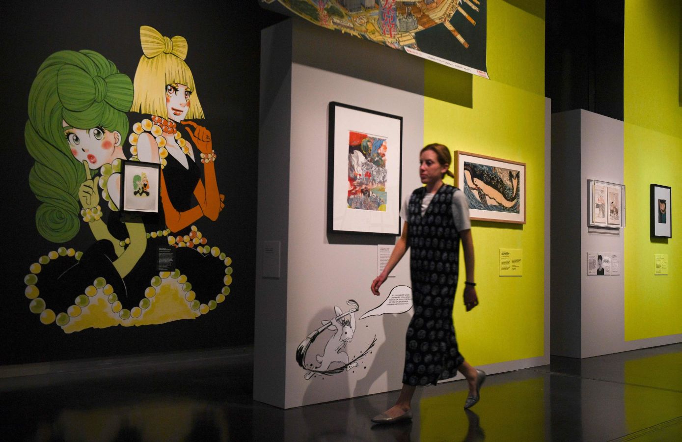 La exposición 'Manga' abre sus puertas en el British Museum en el centro de Londres