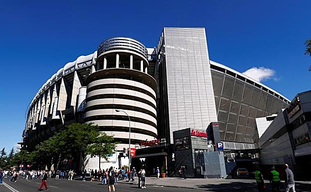 Una imagen del Santiago Bernabéu. 