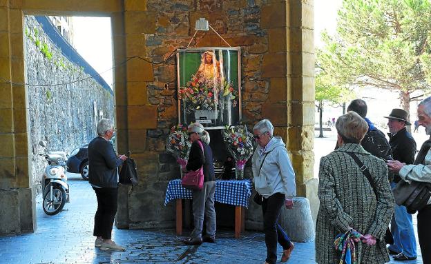 Santa Rita y Santa Quiteria, en el Muelle