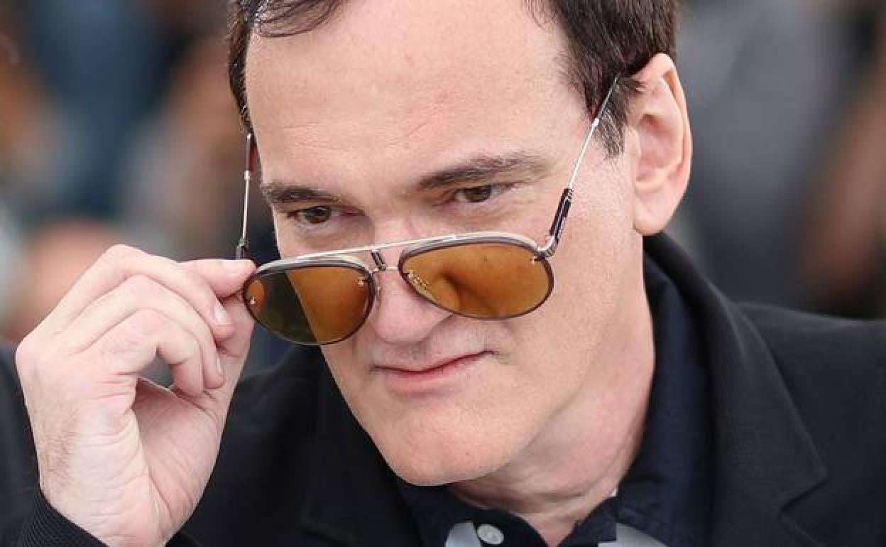 Quentin Tarantino en el Festival de Cannes, que el sábado puede brindarle su segunda Palma de Oro por 'Érase una vez en Hollywood'.