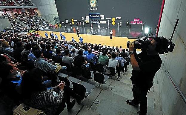 El Bizkaia de Bilbao vivirá su octava final manomanista el domingo 9 de junio. 