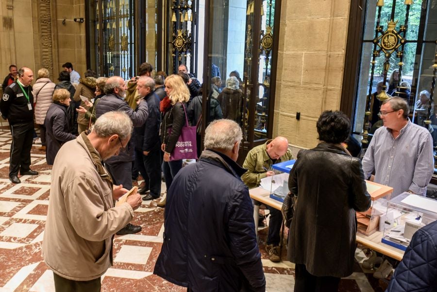 En Gipuzkoa, 587.000 ciudadanos están llamados a las urnas