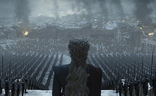 Fotograma del final de 'Juego de tronos'.