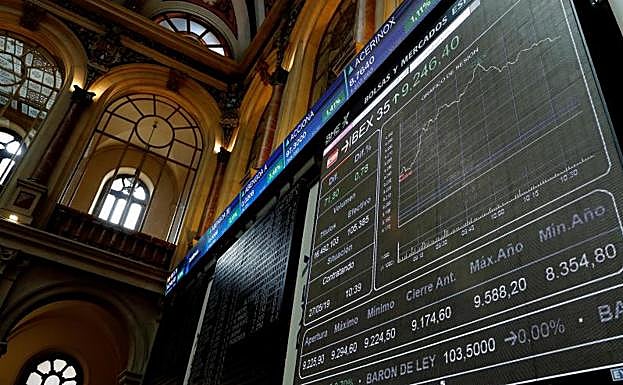 El Ibex-35, sin fuerza, vuelve a perder los 9.200 puntos