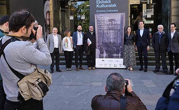 Presentación de los actos de conmemoración del 50 aniversario de la instalación de la obra de Oteiza en Arantzazu