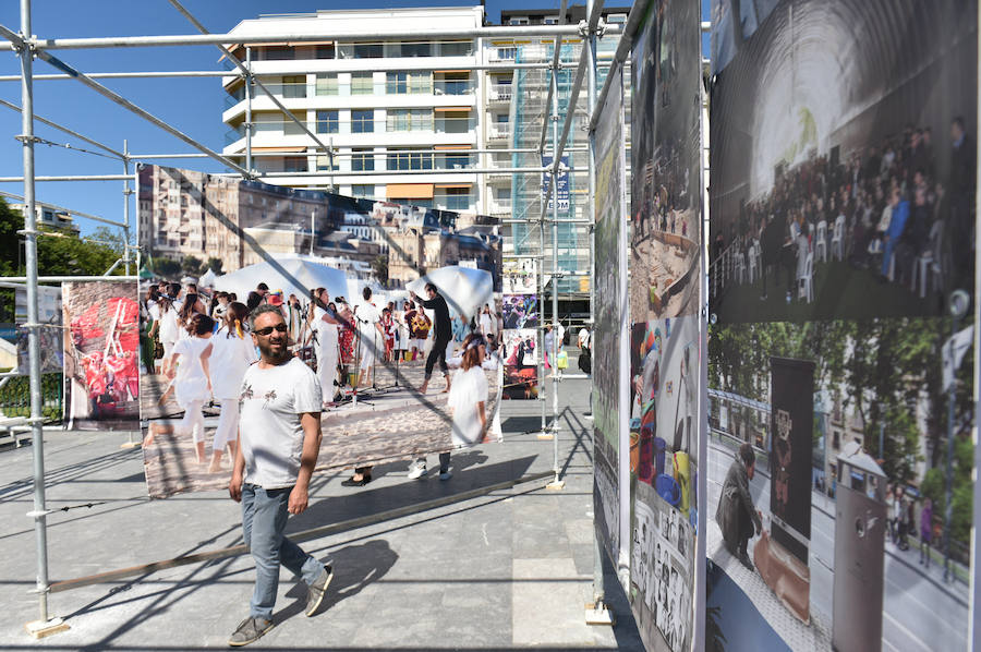 Este viernes ha comenzado una nueva edición del festial Olatu Talka que llena las calles de San Sebastián de actividades y eventos para todos los públicos